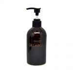 Dispenser S3 – Small | Black Tenmoku | Conditioner | Plastic Pump