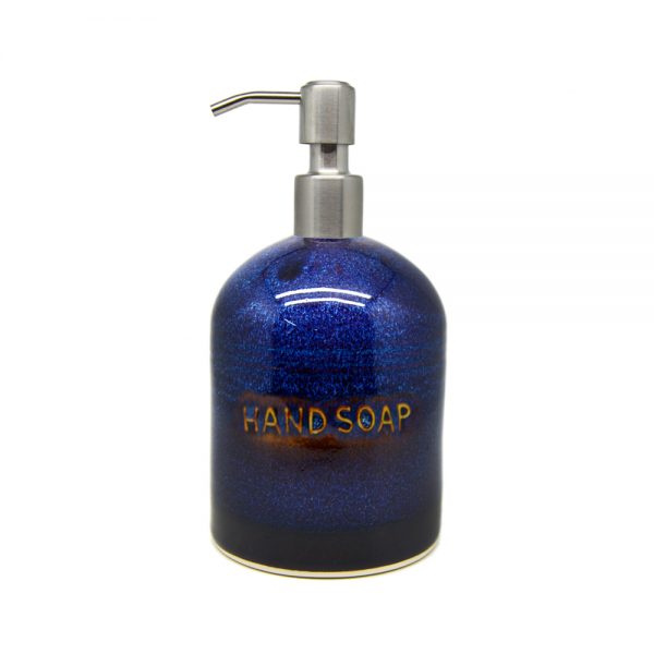 Dispenser S1 – Large | Ocean Waves | Hand soap | Stainless Steel Pump