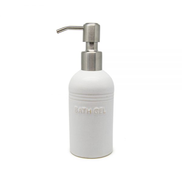 Dispenser S3 – Small | Off-White | Bath gel